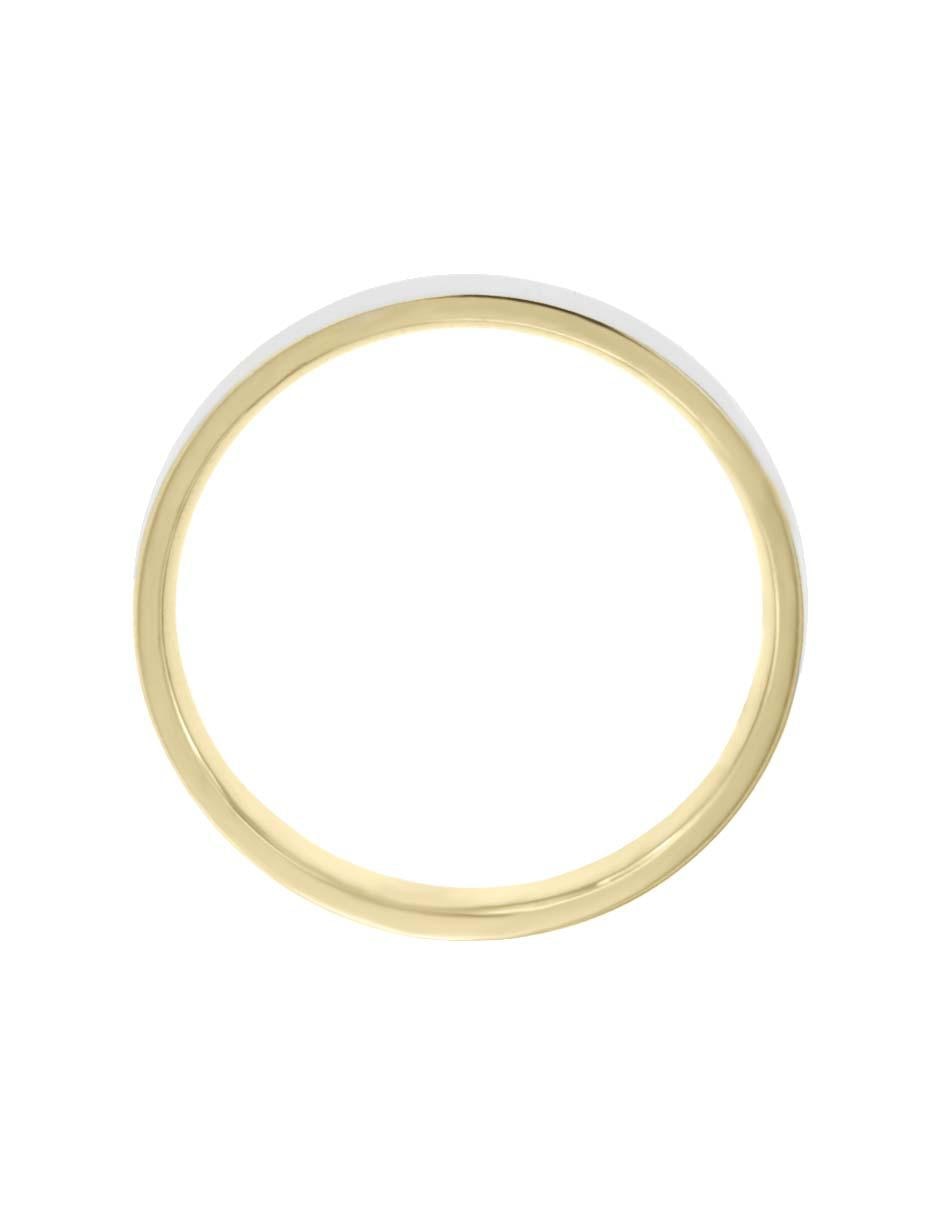 Argolla de oro 14 k Amanda 4