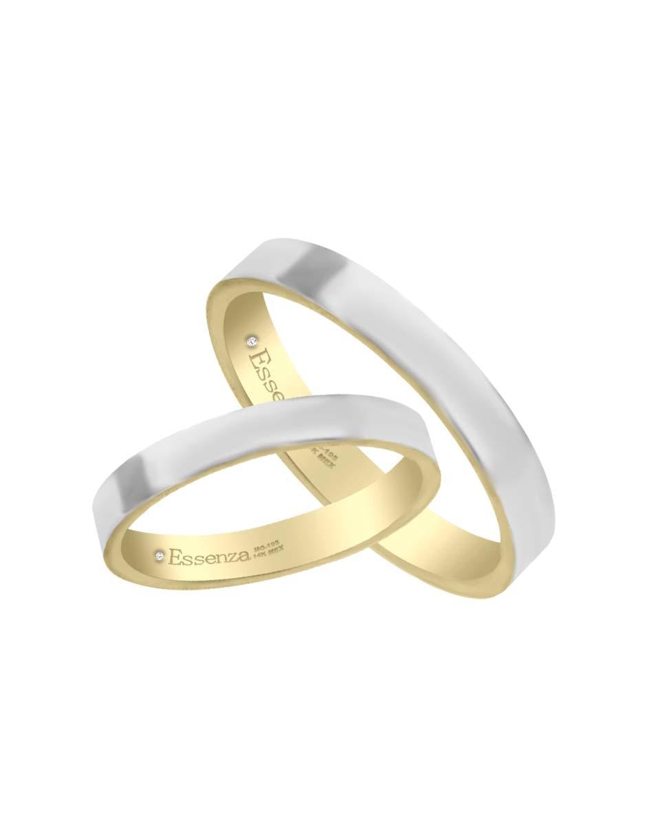 Argolla de oro 14 k Amanda 6