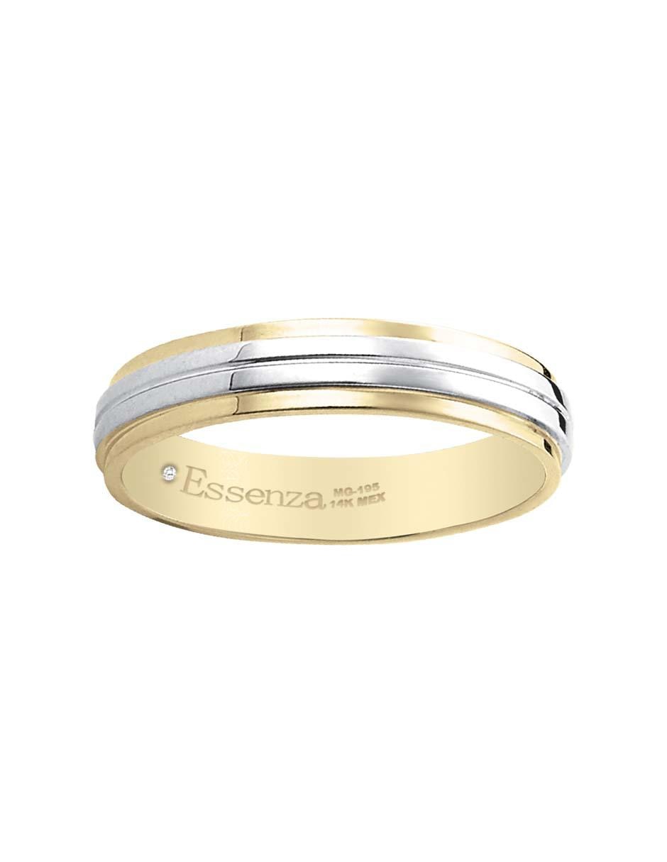 Argolla de oro 14 k Valentine 4