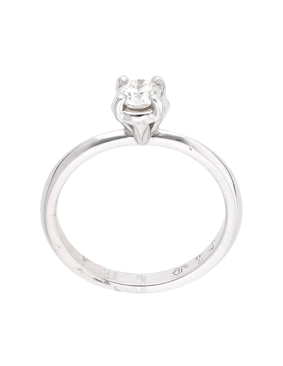 Anillo de compromiso 14 k diamante 5