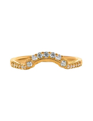 Anillo de compromiso de oro 14 k diamante