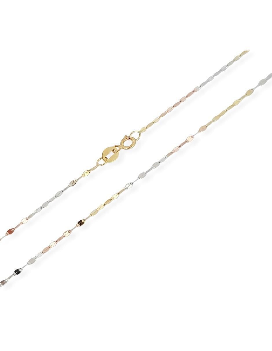Collar  de oro 14 K 2