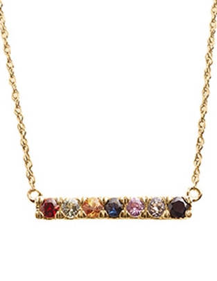 Collar Jayda de oro 14 K