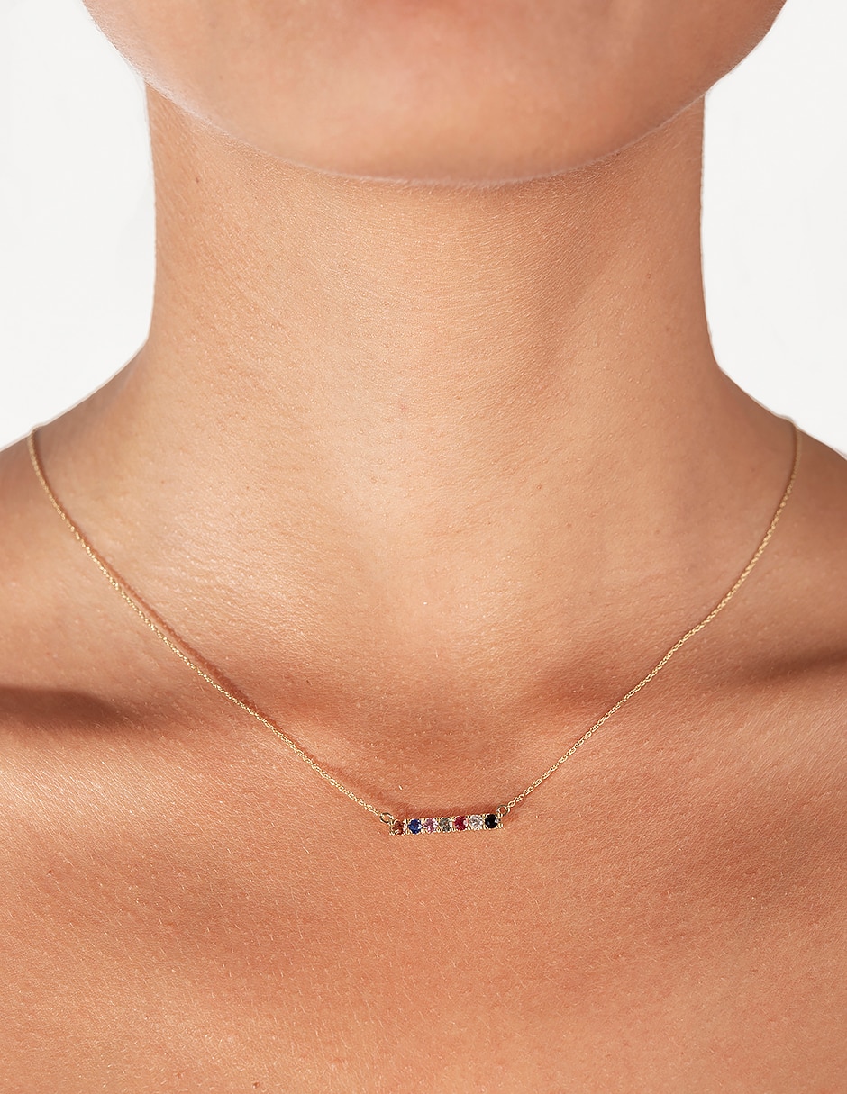 Collar Jayda de oro 14 K