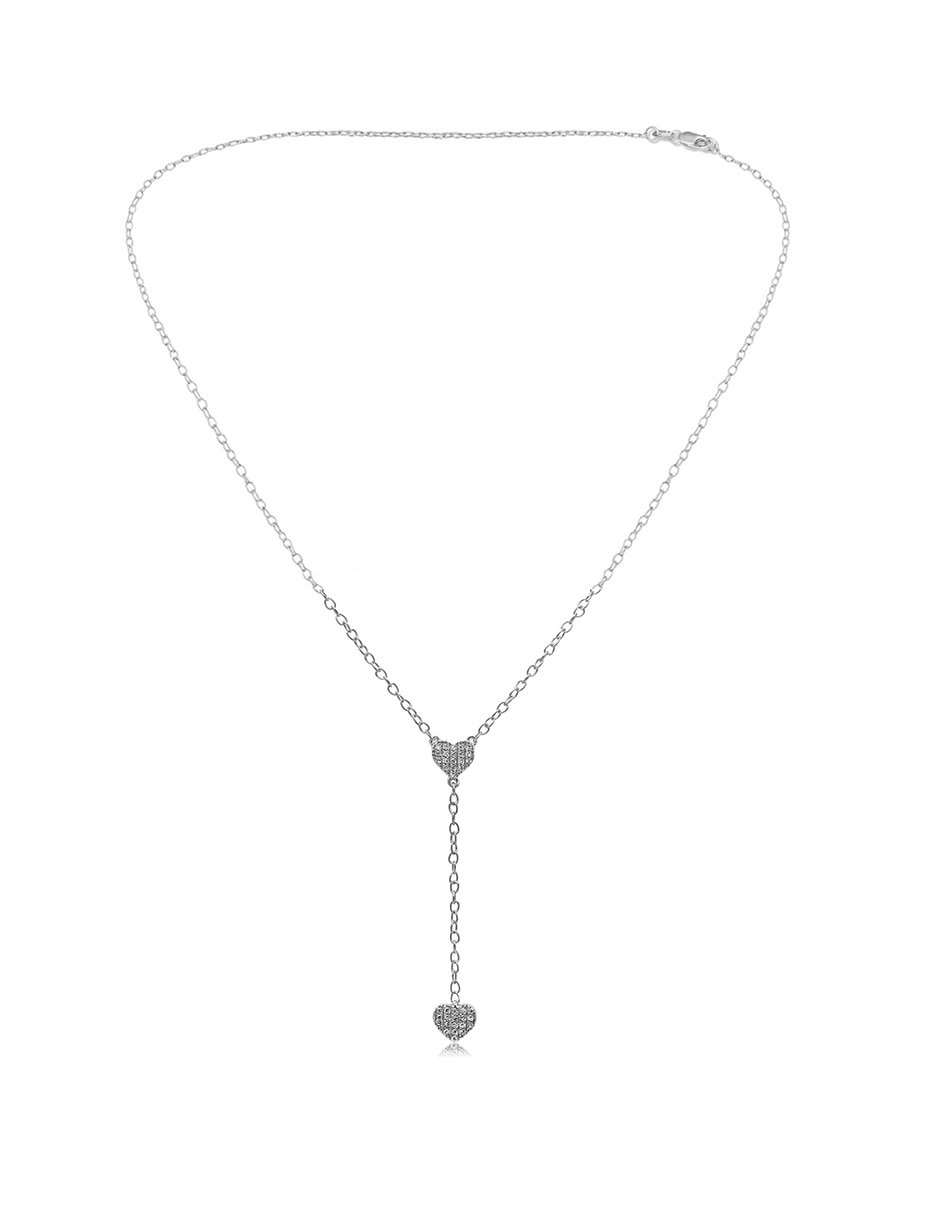 Collar de corazón Jayda de oro 14 K