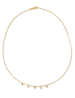 Collar Jayda de oro amarillo 14 K