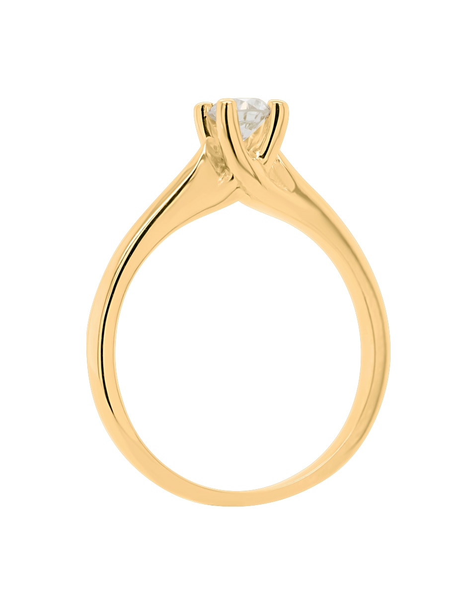 Solitario de oro 14 k Primavera Verano 3
