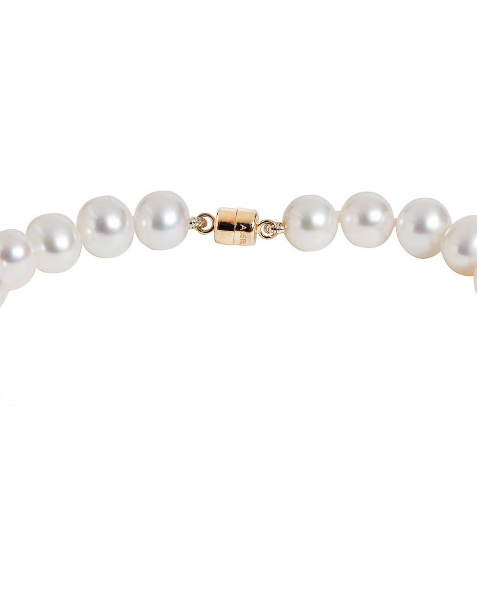 Pulsera de oro 14 K con acabado lustre 2