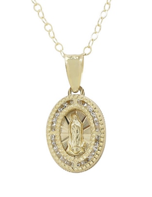Collar D Cadena de oro 14 K