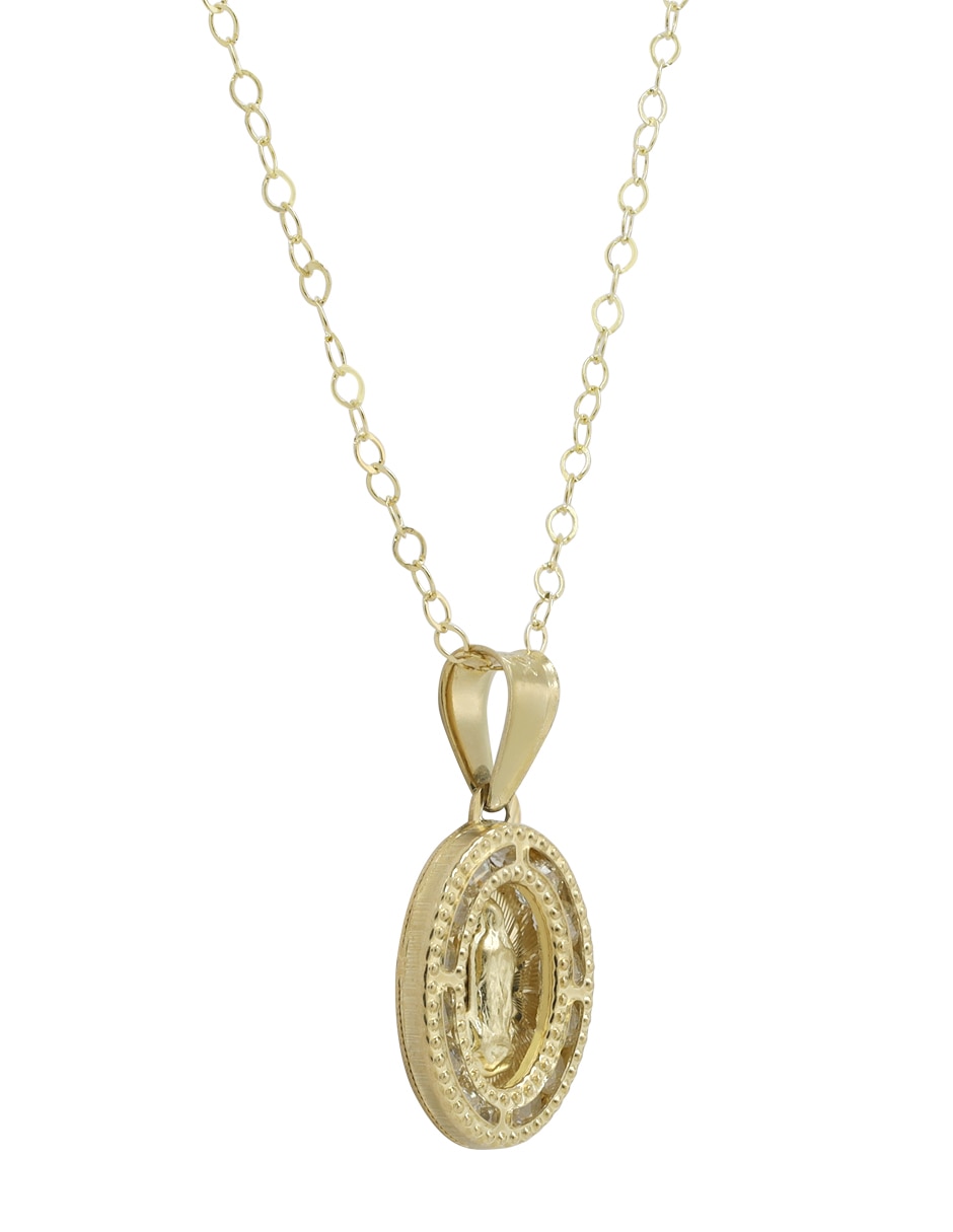 Collar D Cadena de oro 14 K