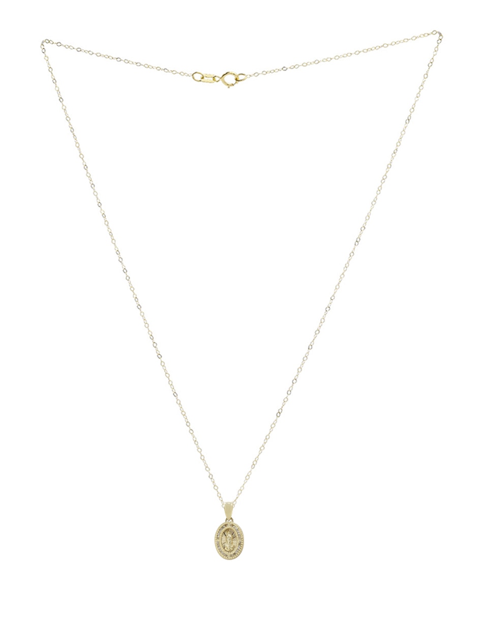 Collar D Cadena de oro 14 K