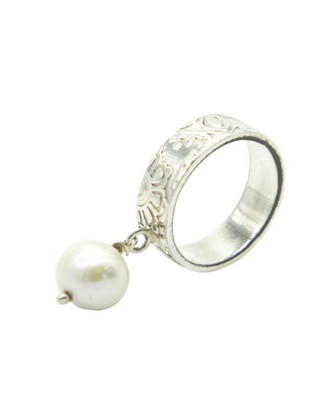 Anillo Perlas P 925 de plata perla pulido