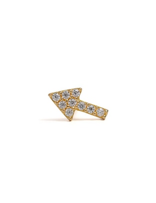 Piercing de flecha de oro amarillo 14 K con acabado brillante Piercing de flecha de oro amarillo 14 K con acabado brillante