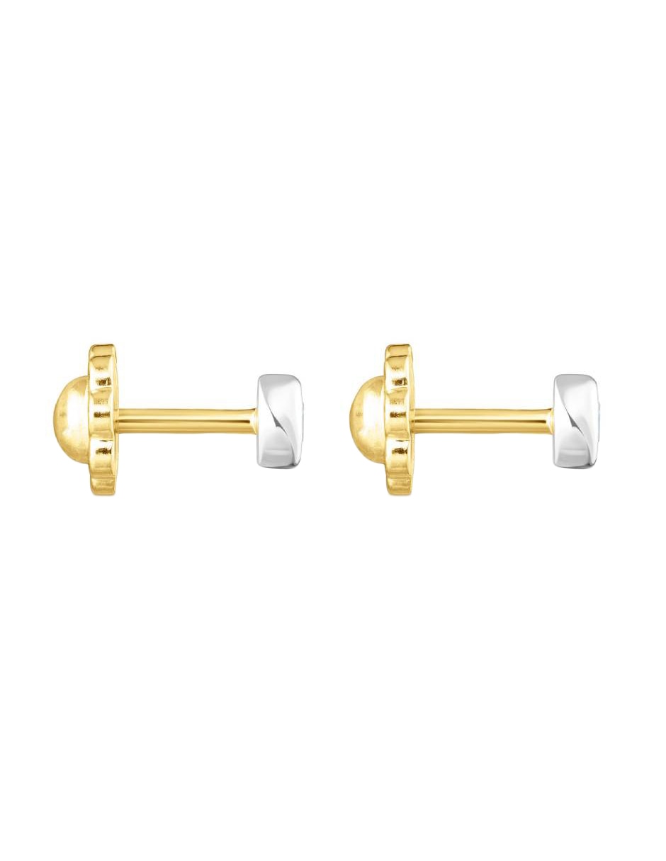 Broqueles circulares Diamonds de oro blanco diamante