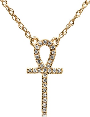 Collar Jayda de oro 14 K