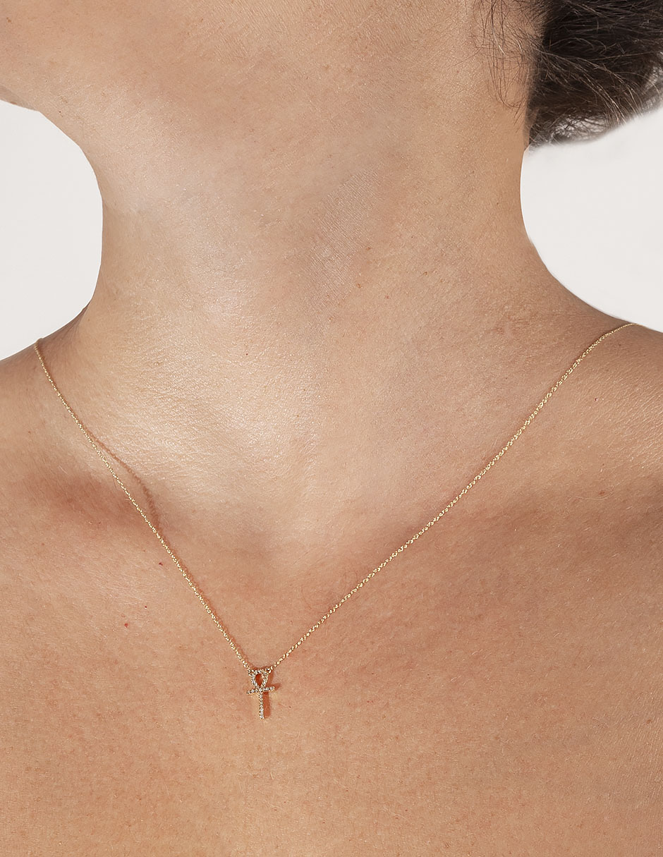 Collar Jayda de oro 14 K