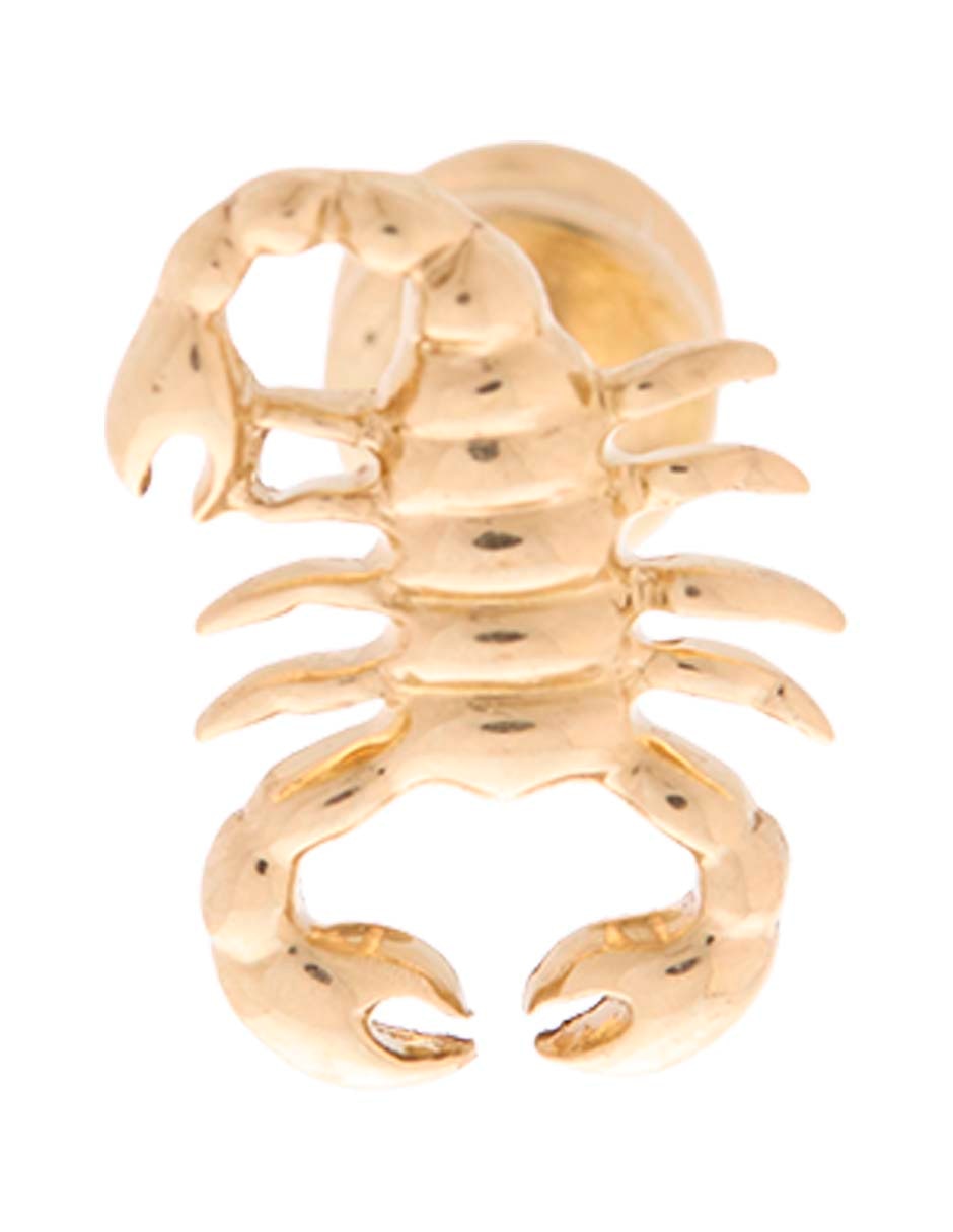 Piercing de oro amarillo 14 K con acabado brillante Piercing de oro amarillo 14 K con acabado brillante