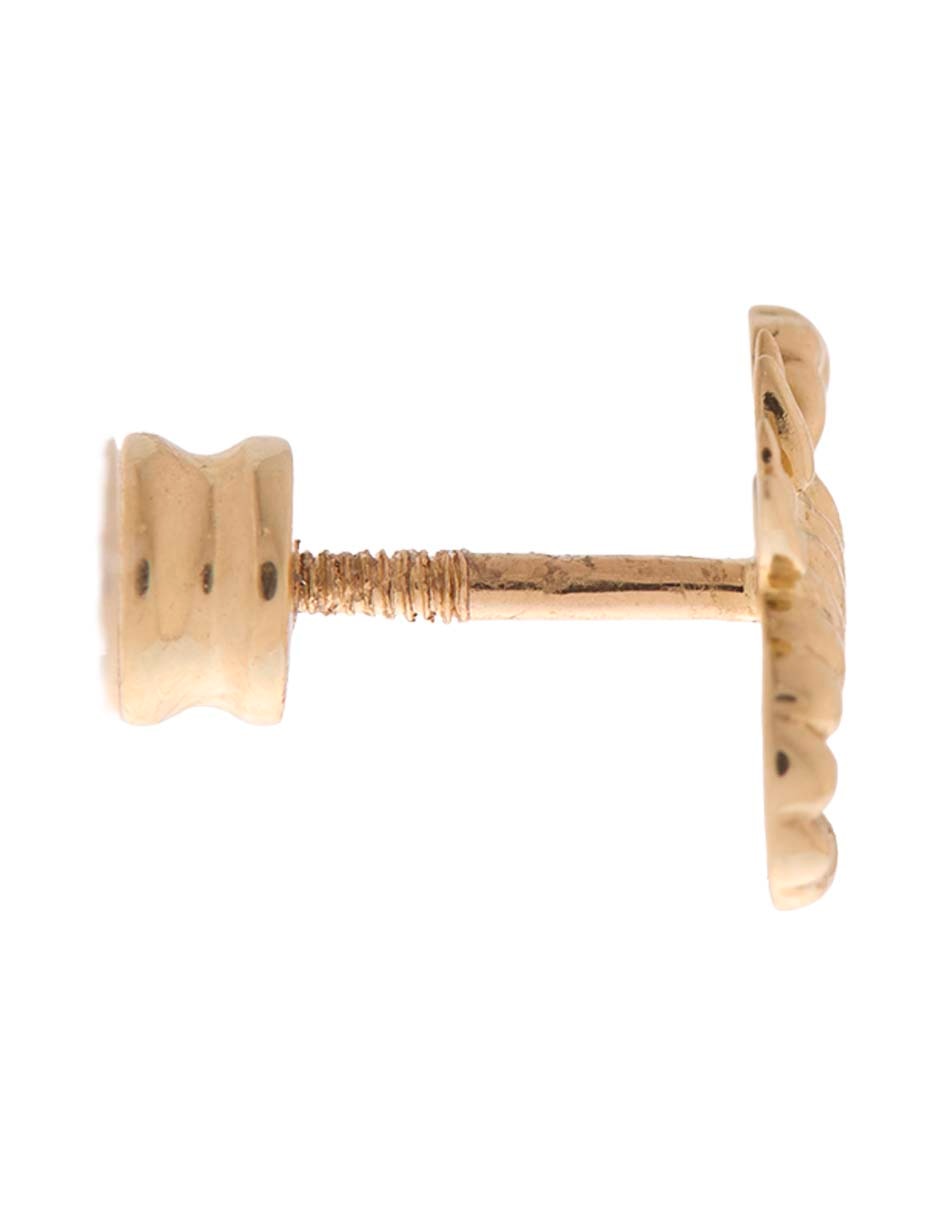 Piercing de oro amarillo 14 K con acabado brillante 3