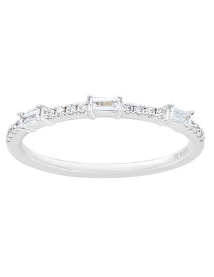 Anillo 14 k de oro diamante brillante Anillo 14 k de oro diamante brillante