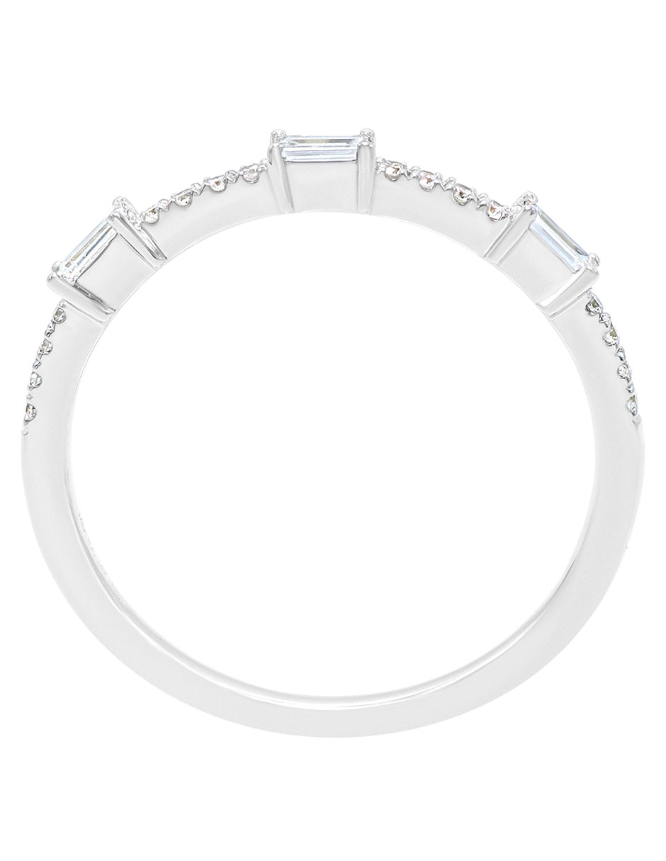 Anillo 14 k de oro diamante brillante 4