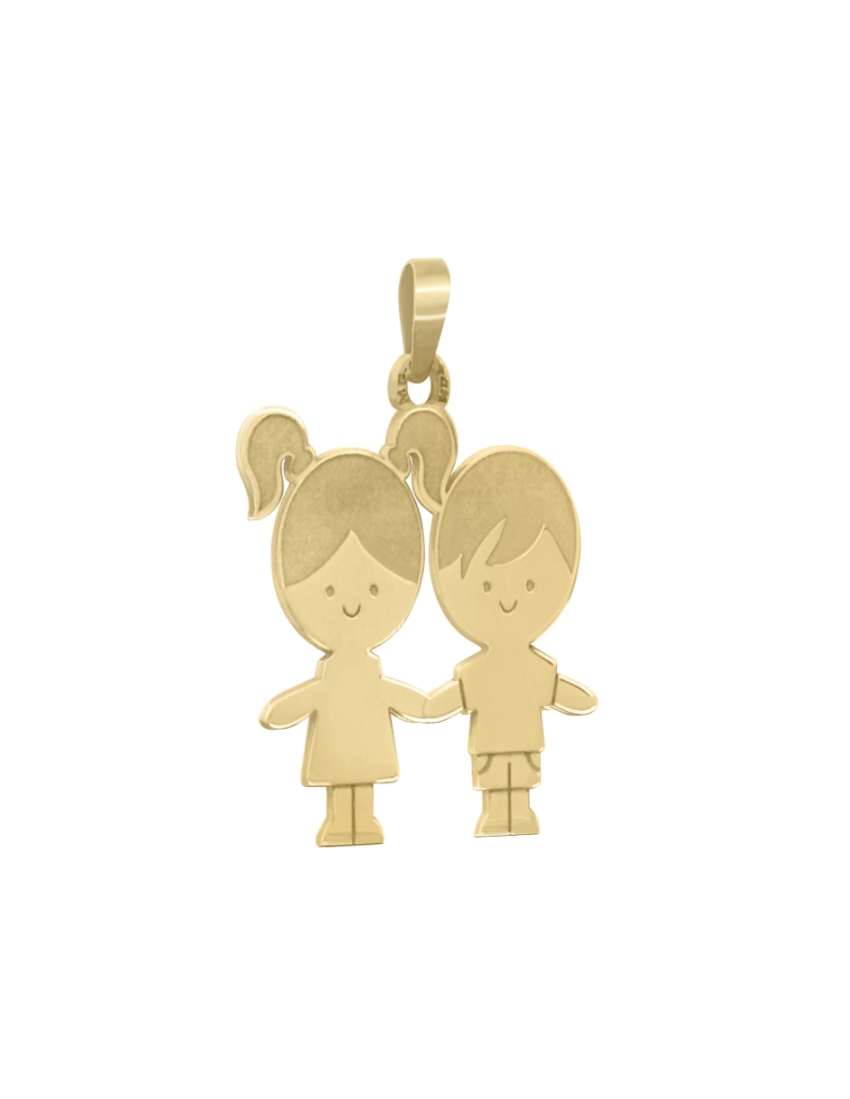 Dije de niña Fianelli Kinder de oro amarillo 14 K