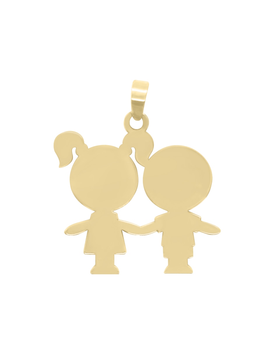 Dije de niña Fianelli Kinder de oro amarillo 14 K