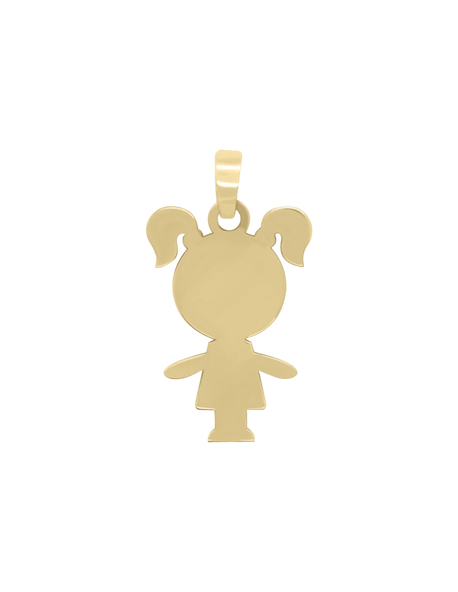 Dije de niña Fianelli Kind de oro amarillo 14 K Dije de niña Fianelli Kind de oro amarillo 14 K