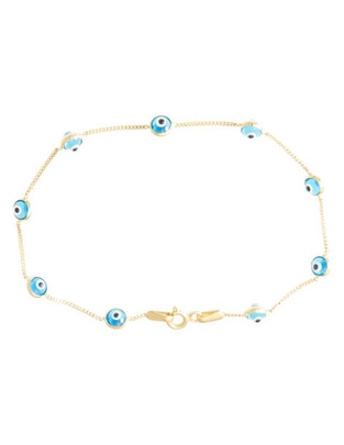Brazalete de oro amarillo 14 K acabado pulido Brazalete de oro amarillo 14 K acabado pulido
