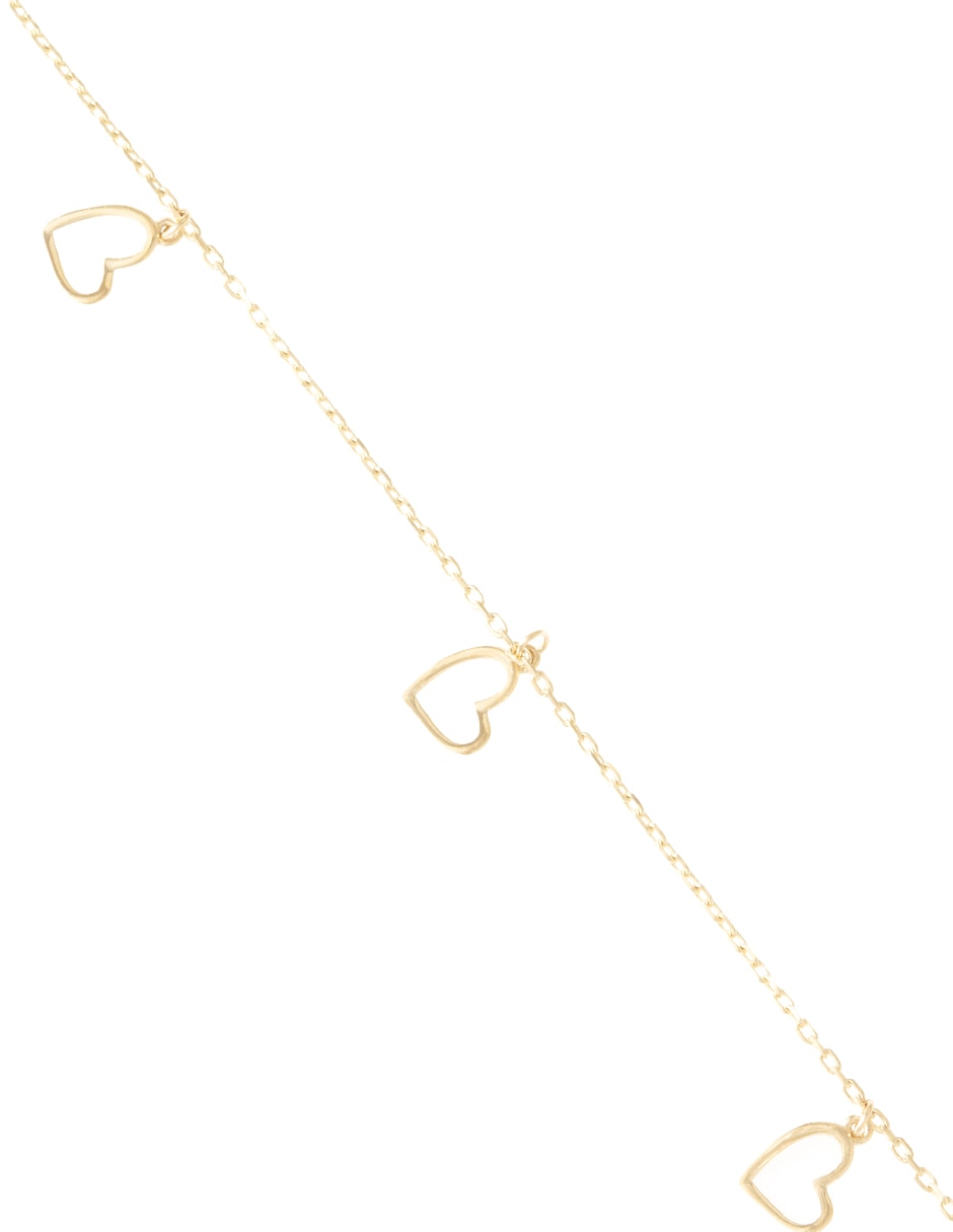 Pulsera de oro 14 K con acabado pulido