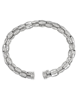 Pulsera de plata P 925 acabado baño de rodio