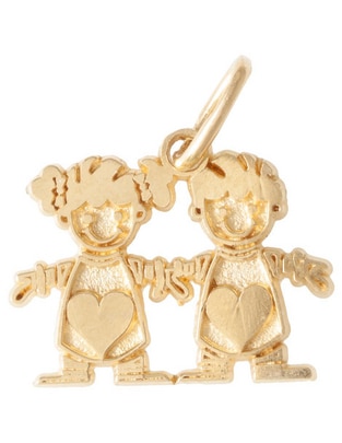 Dije de oro amarillo 14 K Dije de oro amarillo 14 K