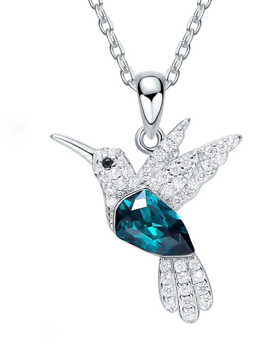 Collar Colibrí Plata de plata P 925 2