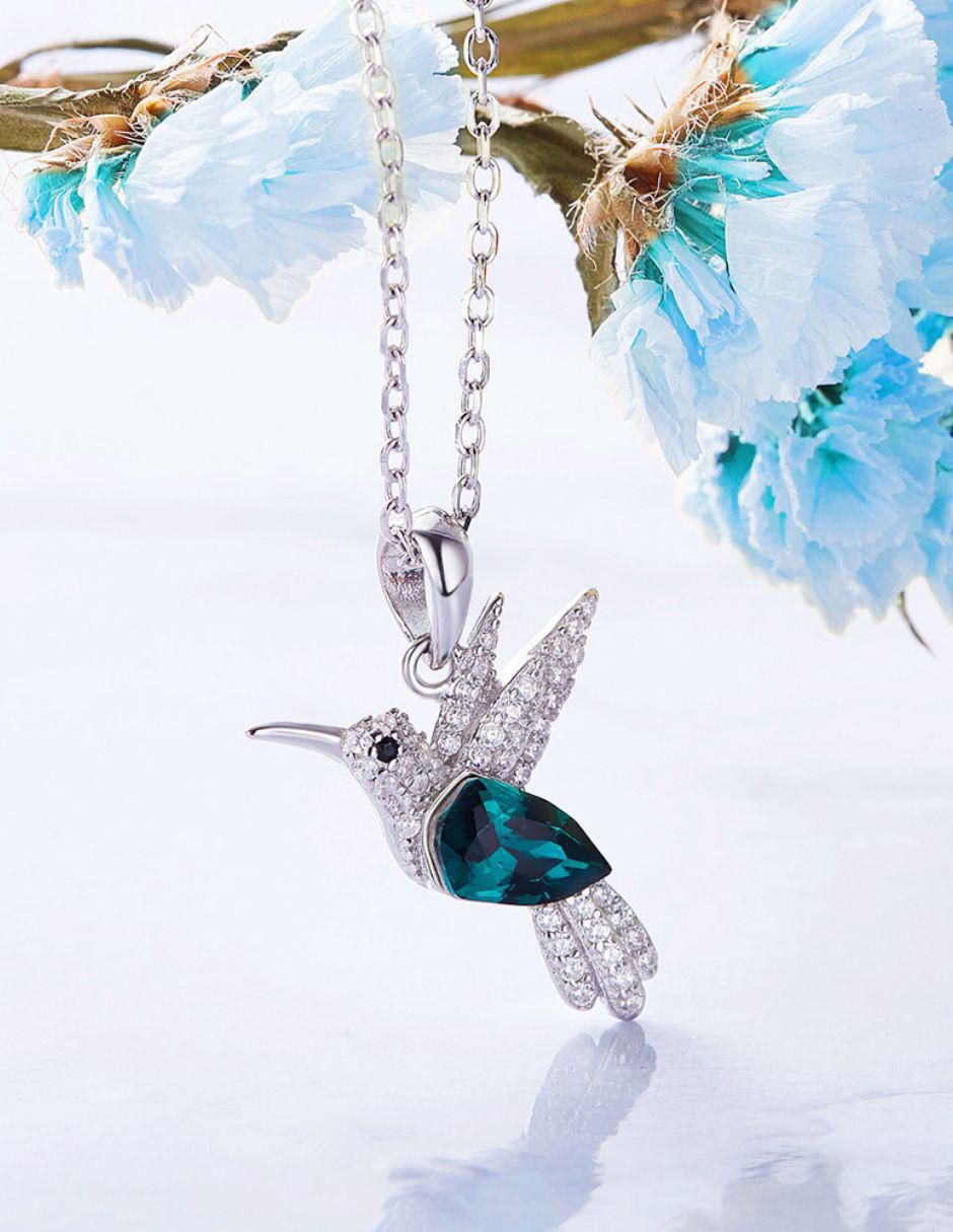 Collar Colibrí Plata de plata P 925 3