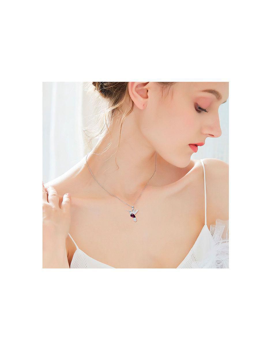 Collar Colibrí de plata P 925 2