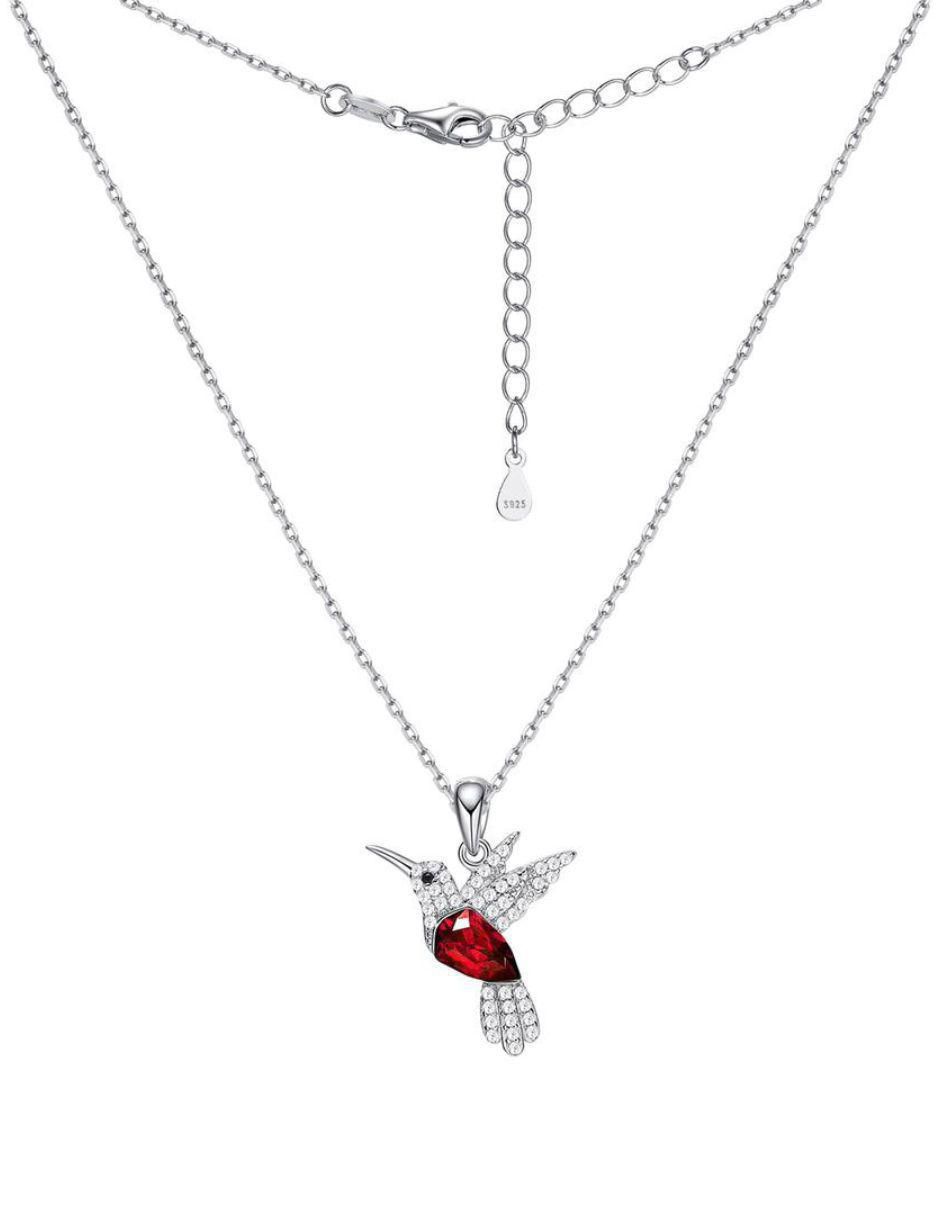Collar Colibrí de plata P 925 Collar Colibrí de plata P 925