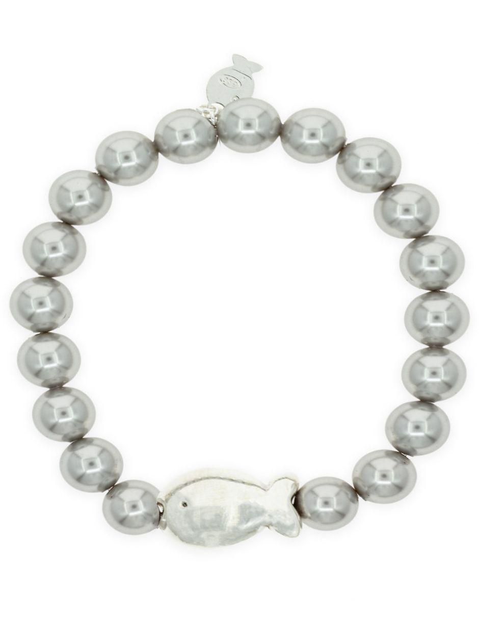 Pulsera con perla acabado pulido 2