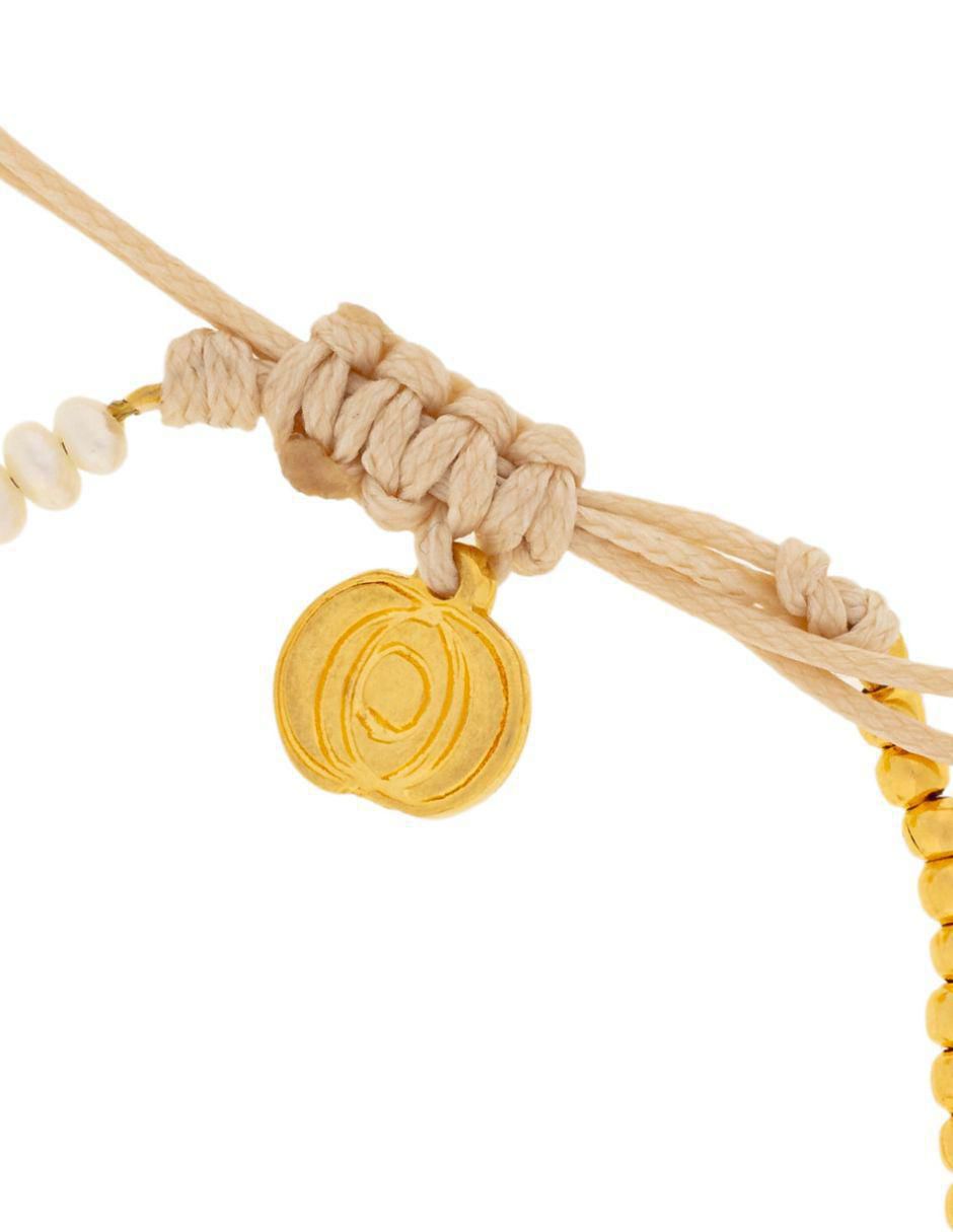 Pulsera con perla Ablime Perlas acabado baño de oro 3