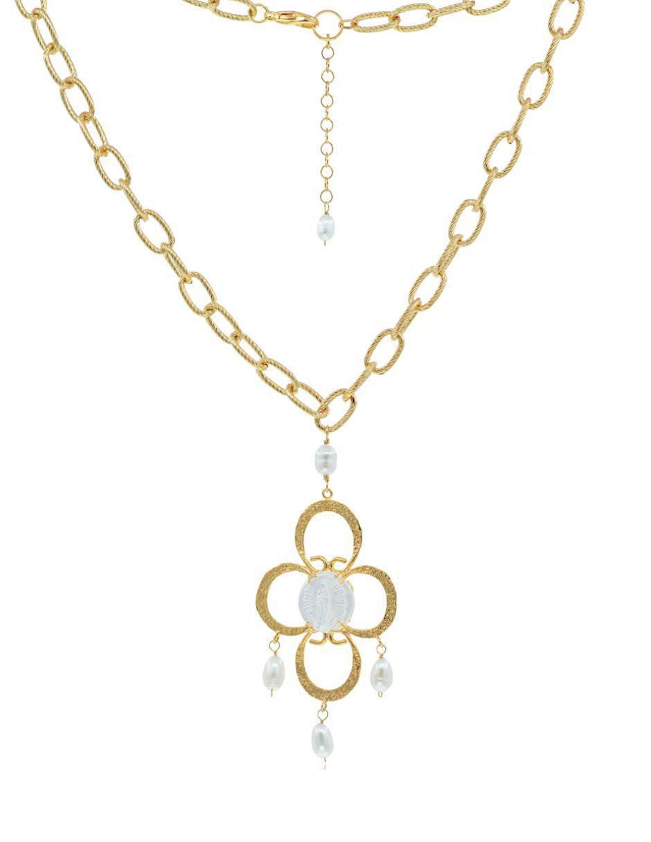 Collar de baño de oro