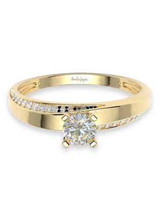 Anillo de compromiso 14 k
