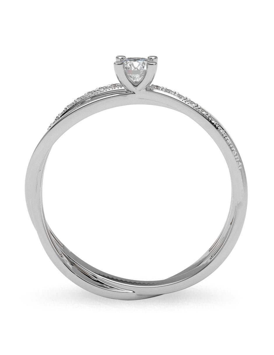 Anillo de compromiso 14 k 4