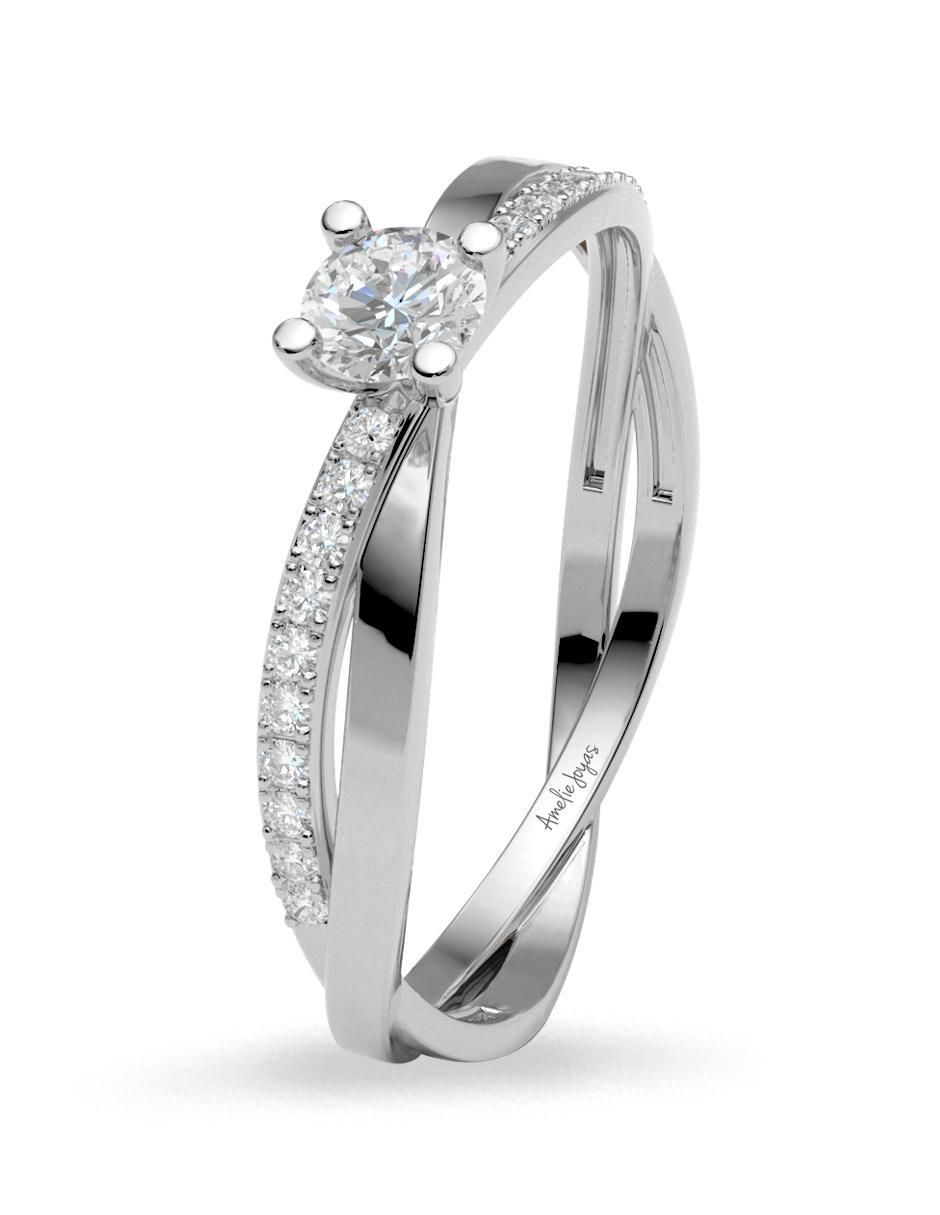 Anillo de compromiso 14 k 3