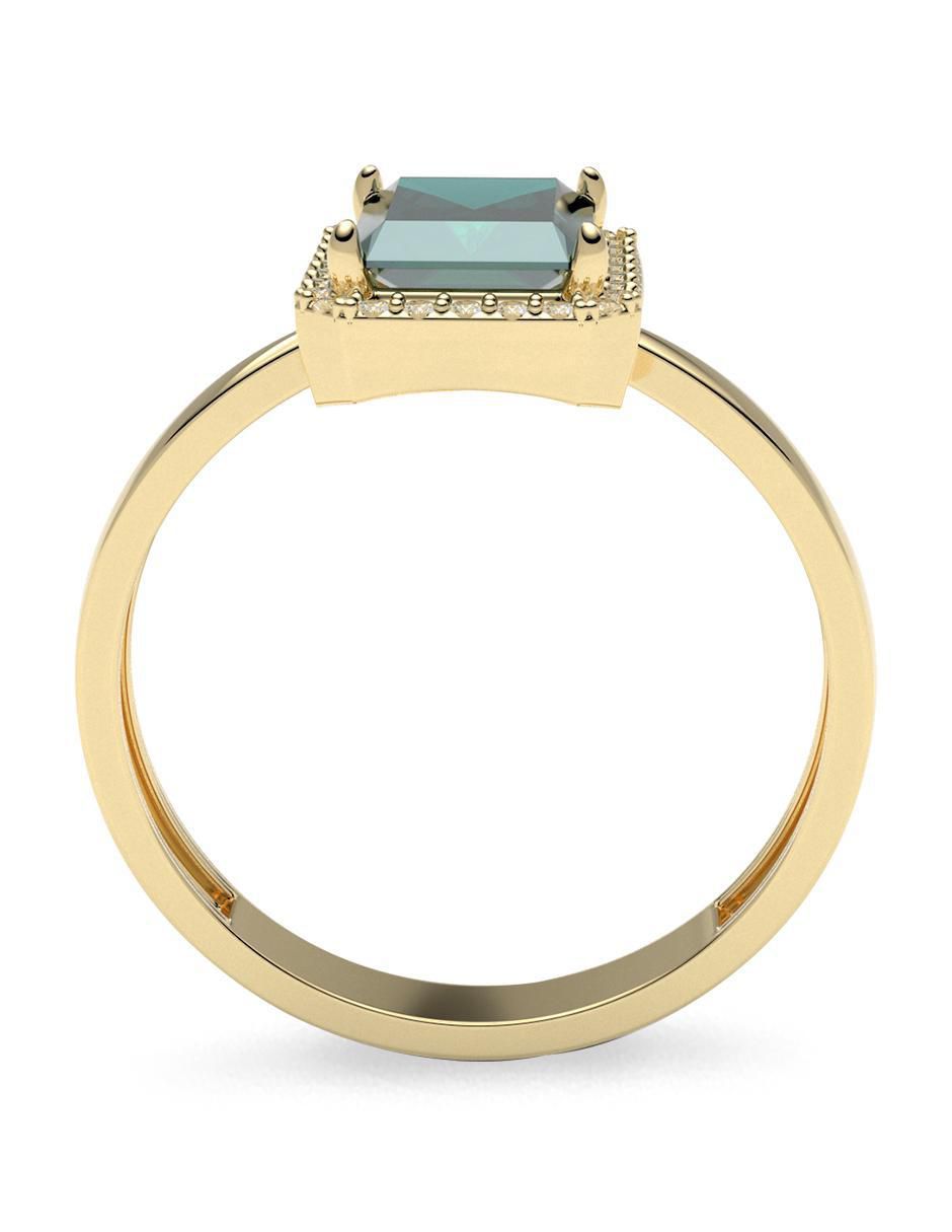 Anillo de compromiso 14 k 4