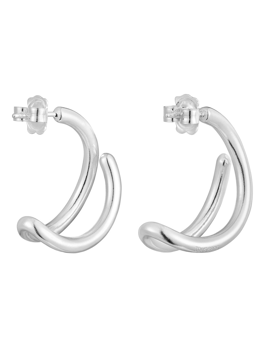 Aretes Tous Bent de plata P 925