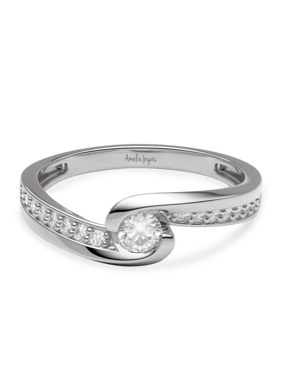 Anillo de compromiso 14 k 1