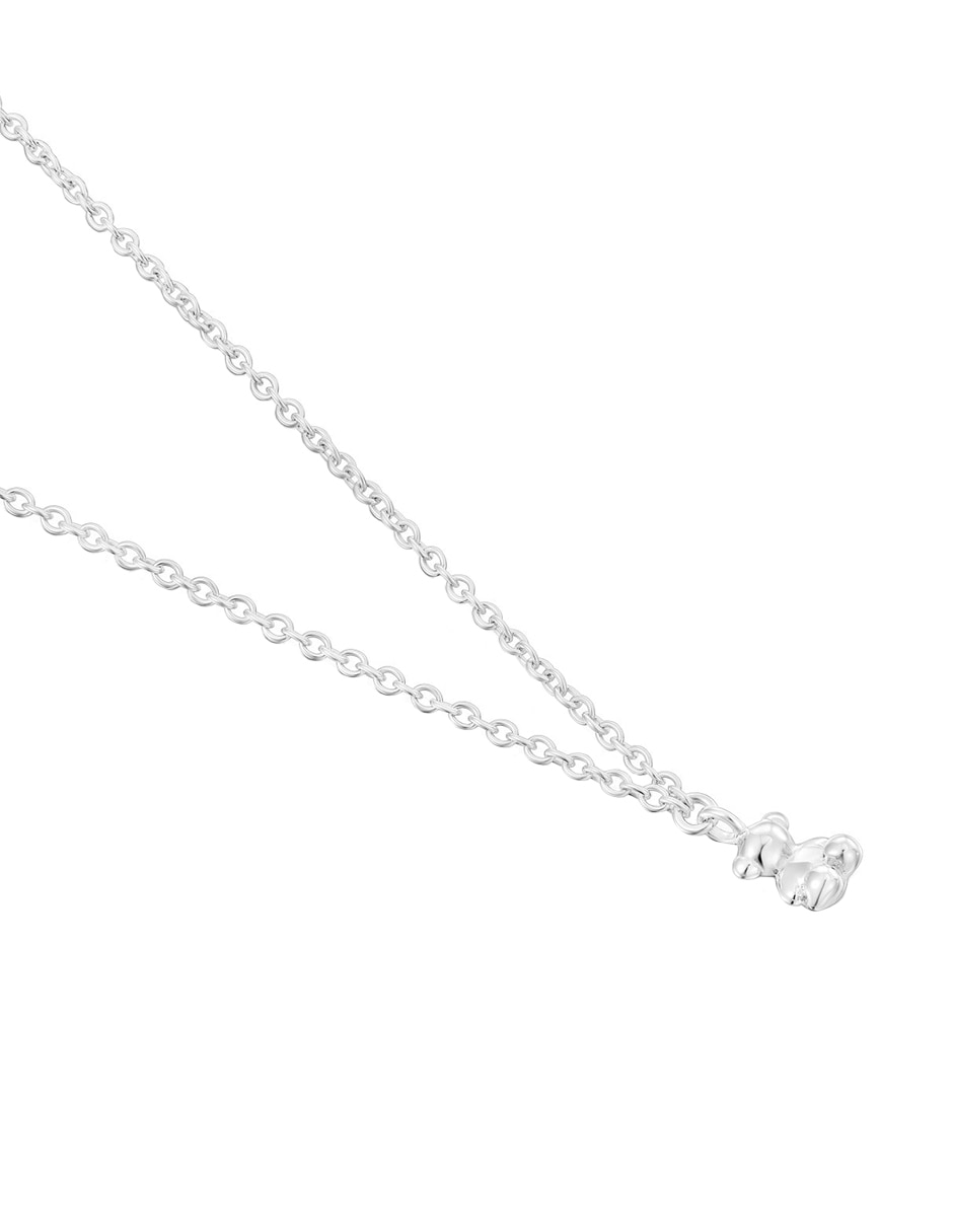 Collar de oso Bold bear de plata P 925 3