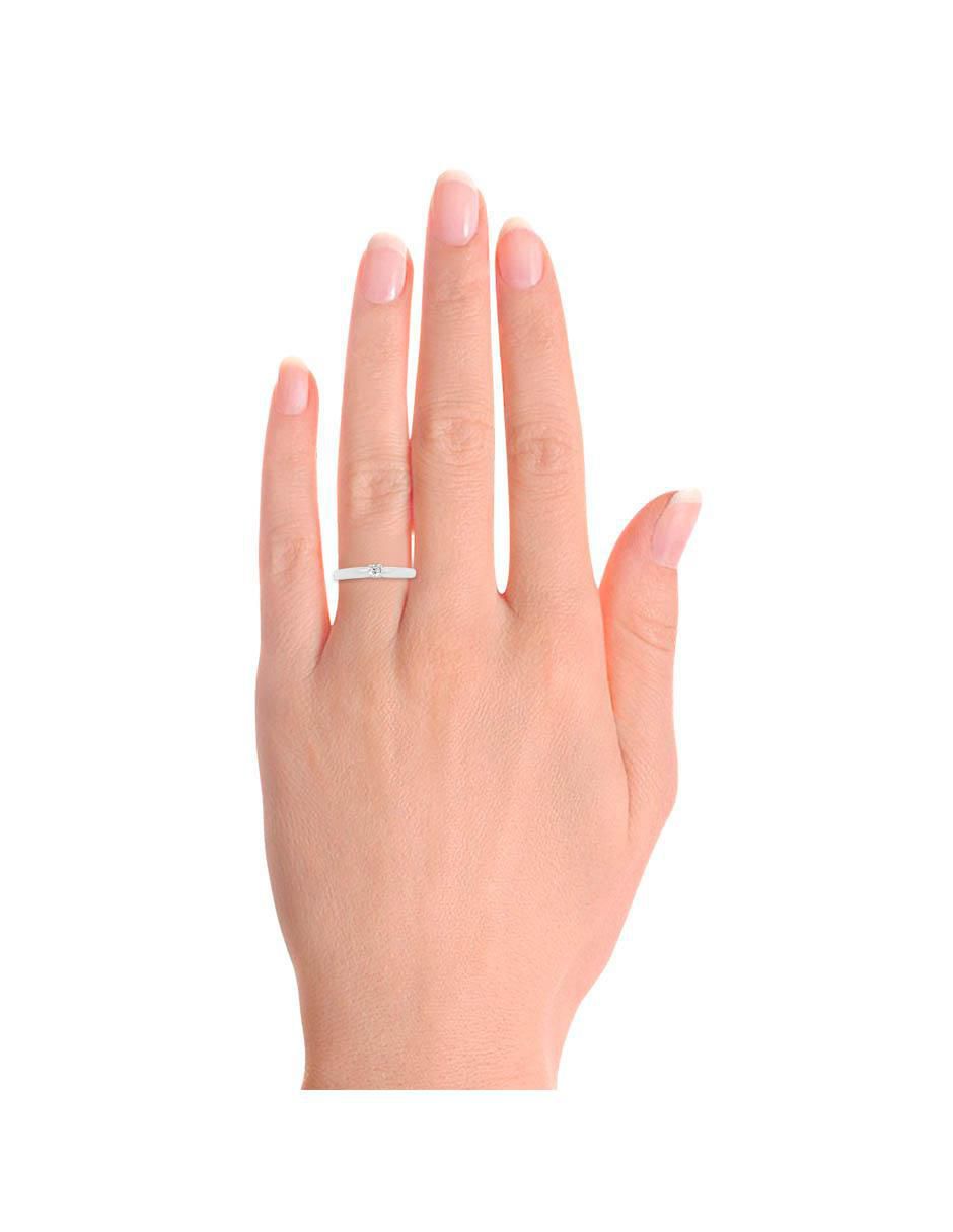 Solitario 14 k Aryan diamante 3