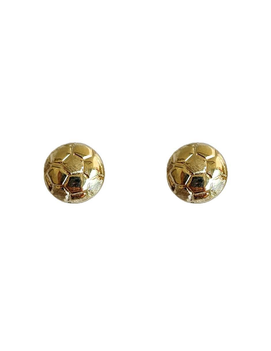 Broqueles de balón de oro amarillo 10 K con acabado brillante Broqueles de balón de oro amarillo 10 K con acabado brillante