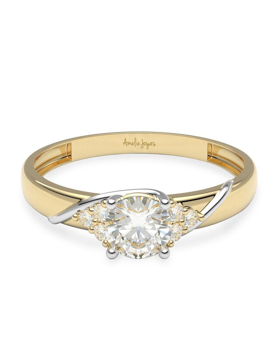 Anillo de compromiso 14 k Anillo de compromiso 14 k