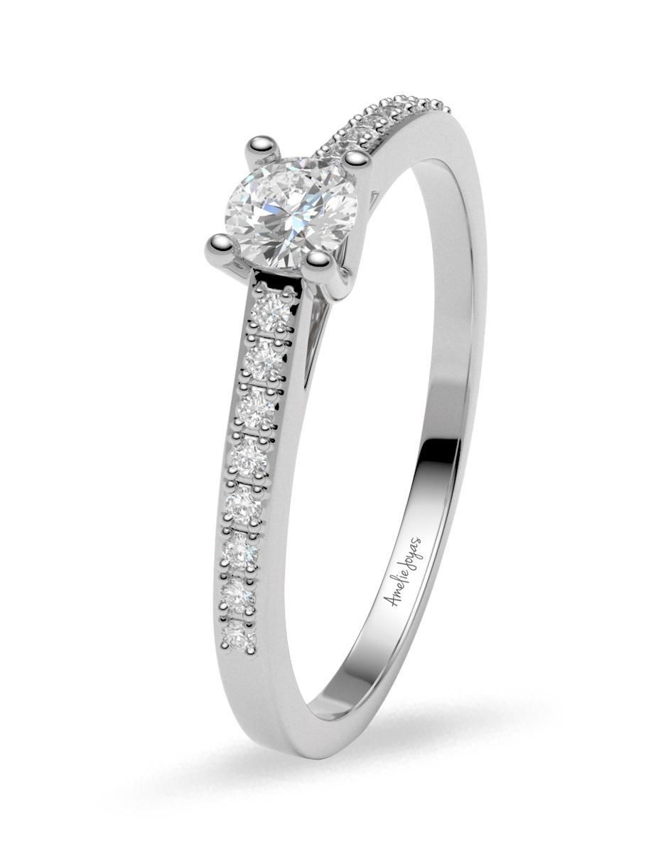 Anillo de compromiso 14 k 2