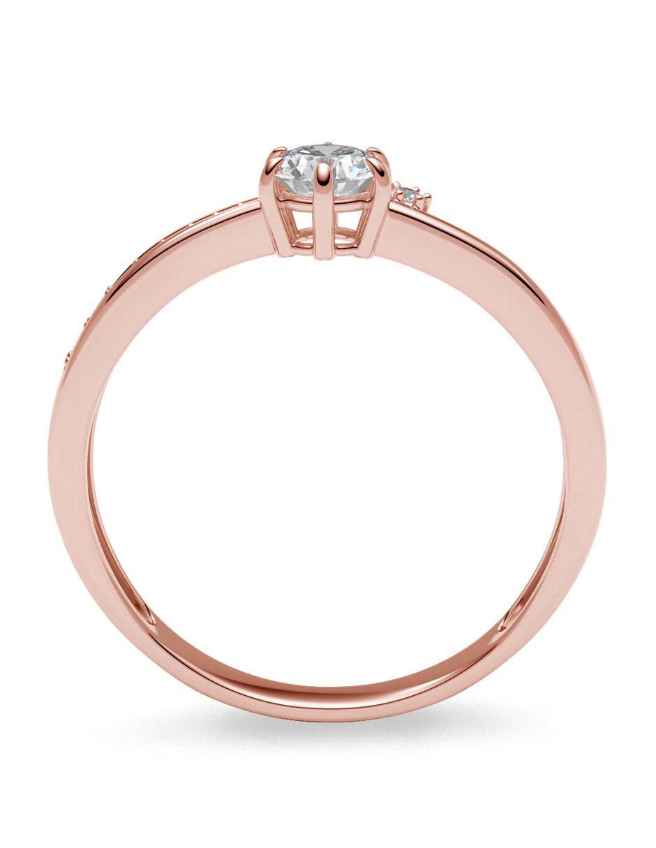 Anillo de compromiso 14 k 3
